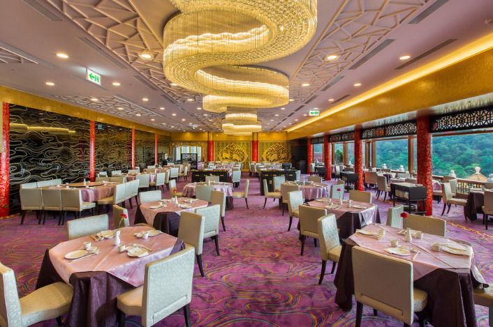 The Grand Hotel Ταϊπέι Εξωτερικό φωτογραφία The restaurant